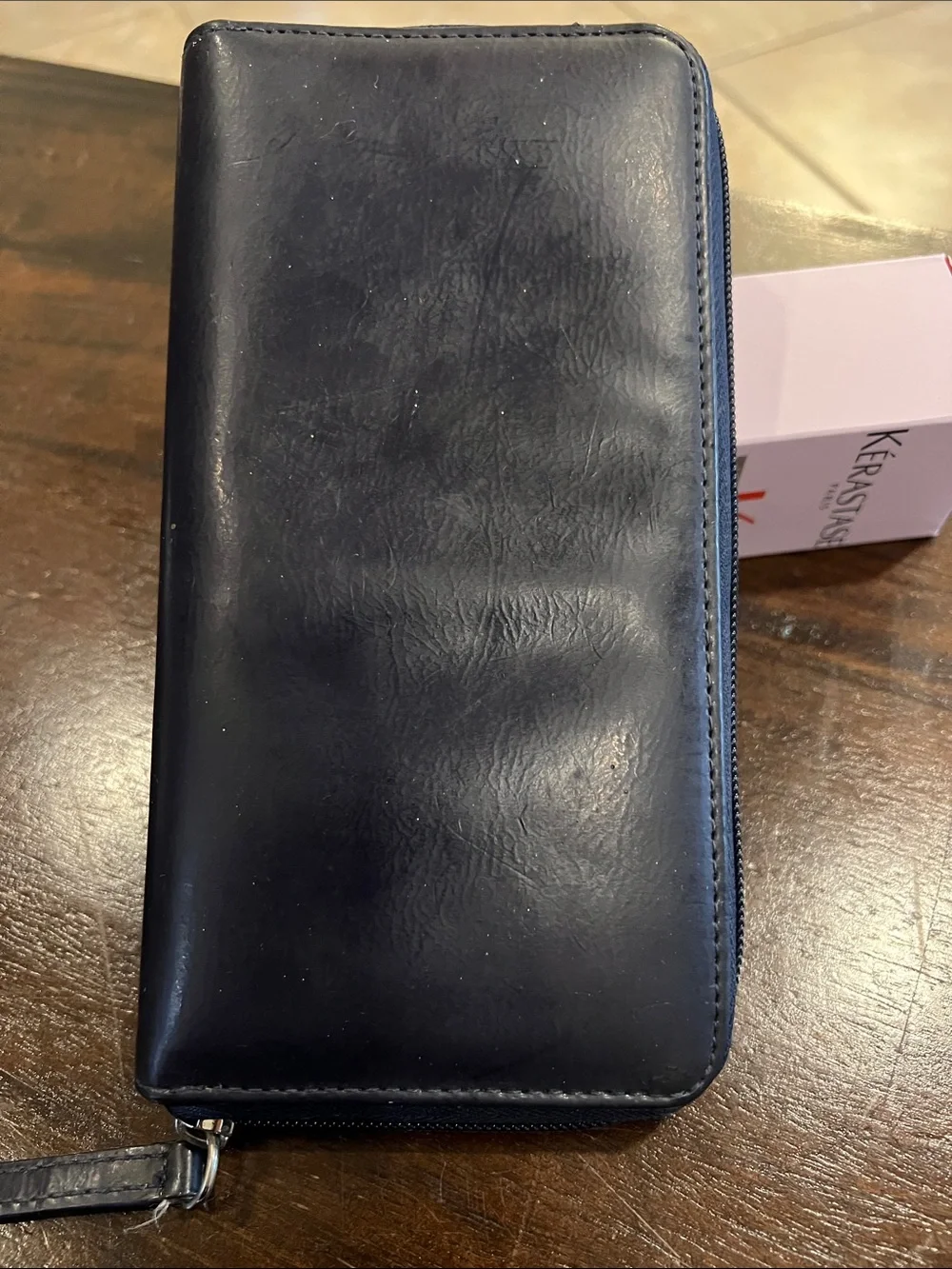 Lacoste blue Zip-around wallet